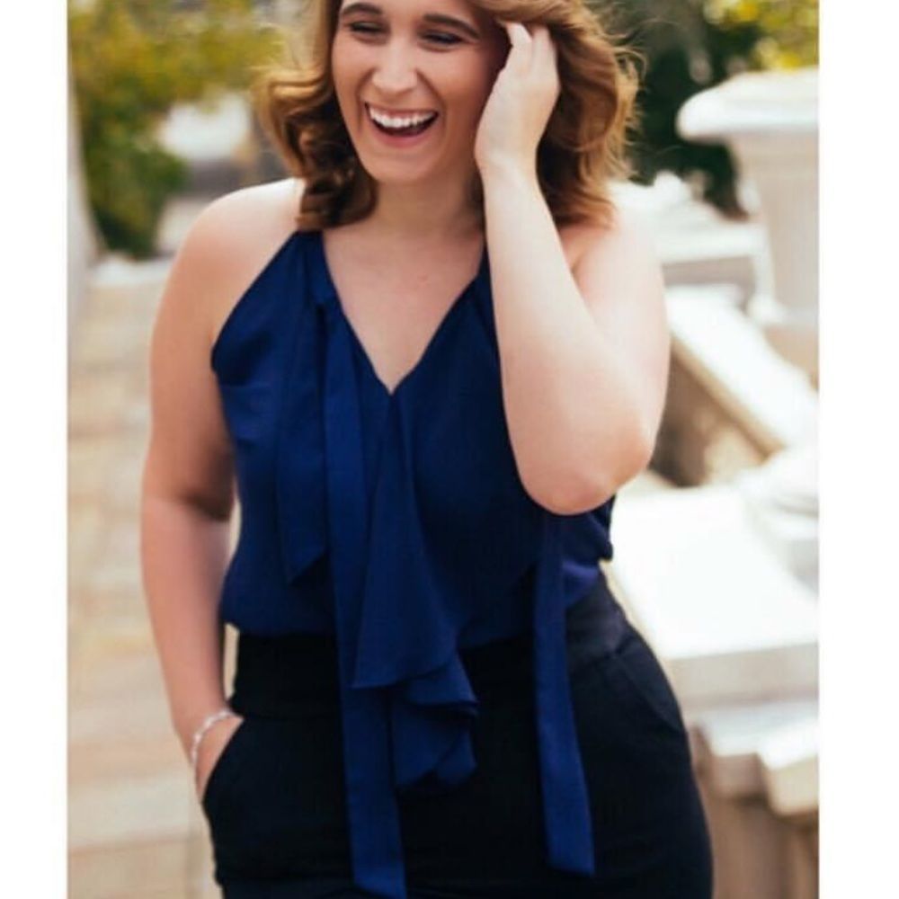 Sleeveless blouse